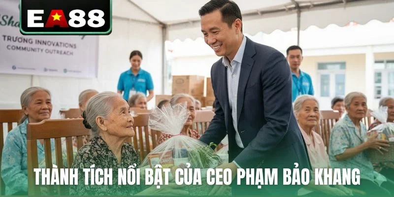 Thành tích nổi bật của CEO Phạm Bảo Khang